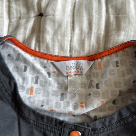 Grey xl code happy Cherokee scrub jacket - Picture 3 of 3